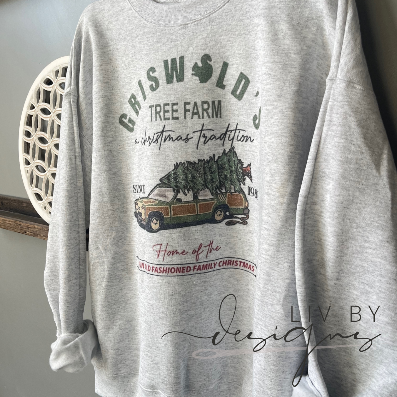 Griswold’s Tree Farm Crewneck – A Christmas Vacation Classic Wear