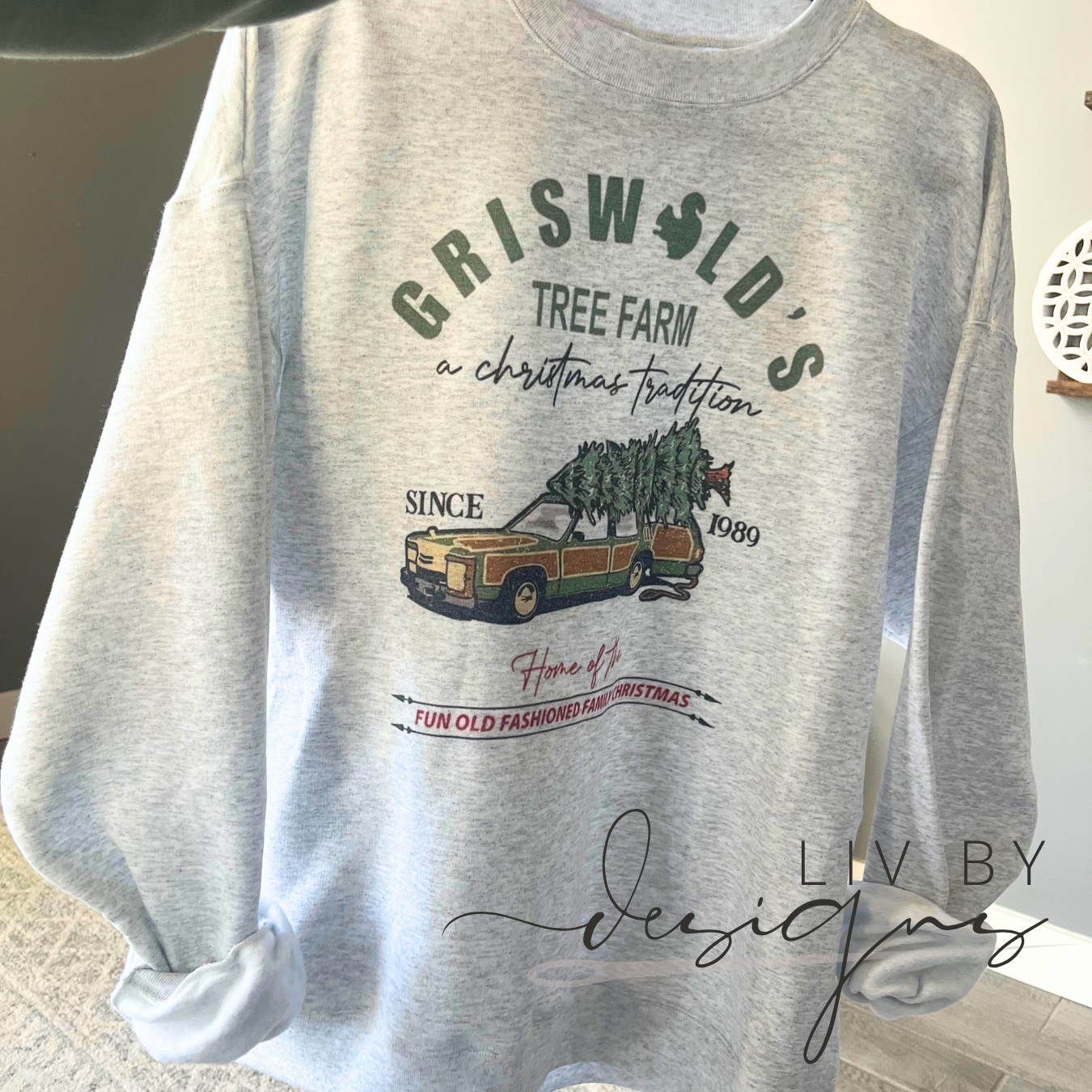 Griswold’s Tree Farm Crewneck – A Christmas Vacation Classic Wear